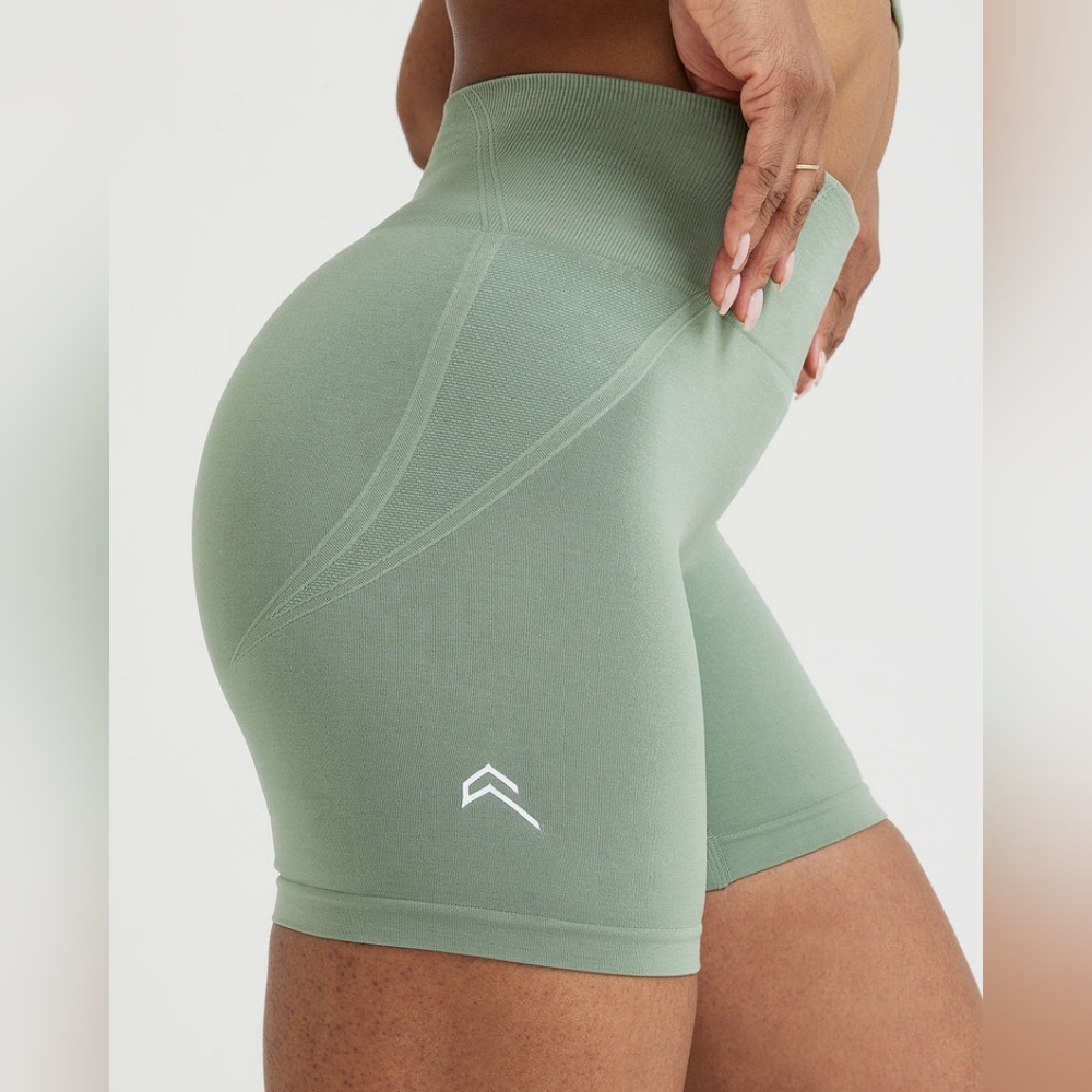 🌸 Oner Active | Effortless Seamless Shorts - Sage